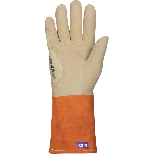 Endura&reg; 370DTIGL TIG Welding Gloves, Grain Deerskin, Size X-Small Solutions industrielles ALPHA