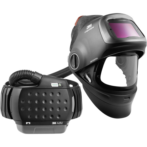 Masque de soudage &agrave; usage intensif Speedglas G5-01 avec syst&egrave;me de respirateur d'&eacute;puration d'air propuls&eacute; Adflo, Masque de soudage, Pile Lithium-ion Solutions industrielles ALPHA