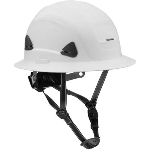 Casque Fibre Metal de style escalade avec bordure compl&egrave;te, R&eacute;pond aux normes CSA type 2, Suspension Rochet, Non ventil&eacute; Solutions industrielles ALPHA