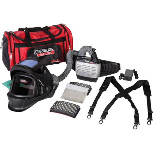 APR motoris&eacute; auto-assombrissant VIKING 3250D FGS avec batterie standard, Masque de soudage, Pile Lithium-ion Solutions industrielles ALPHA
