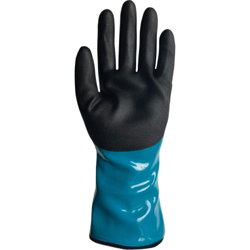 Gants alimentaires de protection contre les produits chimiques, le froid et la coupe, Taille 7, 12" lo, PVC, Doublure en Nylon Solutions industrielles ALPHA