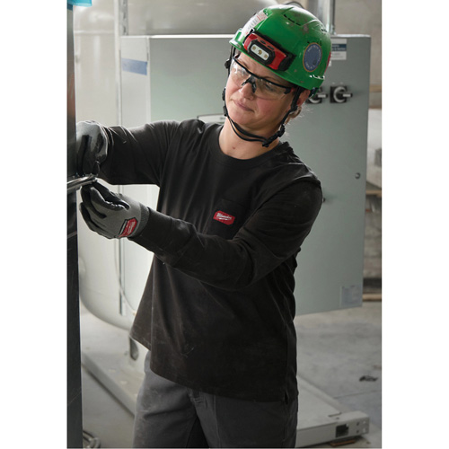T-shirt &agrave; manches longues avec poches GRIDIRON, Femmes, T-petit, Bleu Solutions industrielles ALPHA