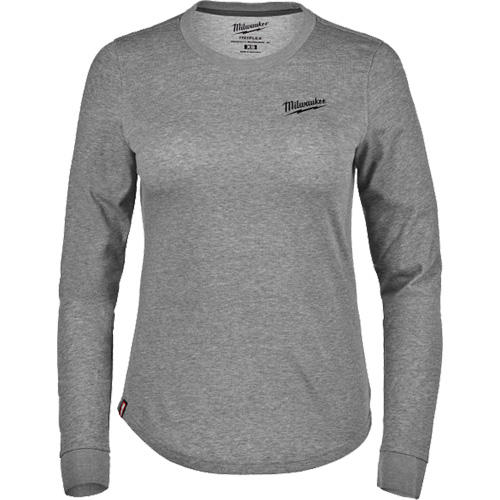 T-shirt hybride &agrave; manches longues FREEFLEX, Femmes, T-petit, Gris Solutions industrielles ALPHA