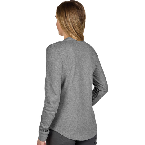 T-shirt hybride &agrave; manches longues FREEFLEX, Femmes, T-petit, Gris Solutions industrielles ALPHA