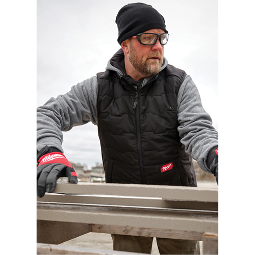 Veste l&eacute;g&egrave;re et isol&eacute;e FREEFLEX, Hommes, Petit, Noir Solutions industrielles ALPHA
