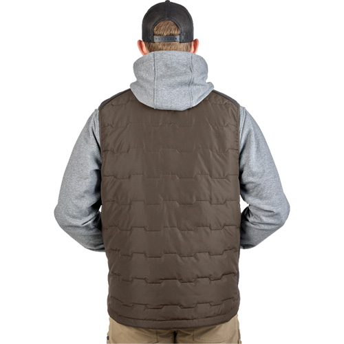 Veste l&eacute;g&egrave;re et isol&eacute;e FREEFLEX, Hommes, Petit, Brun Solutions industrielles ALPHA