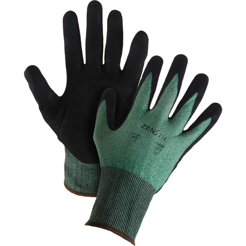 Gants l&eacute;gers et haute dext&eacute;rit&eacute; r&eacute;sistants &agrave; la coupe, Taille 10, Calibre 21, Rev&ecirc;tement Mousse de nitrile, Enveloppe en Acier inoxydable/PEHP, ASTM ANSI niveau A3 Solutions industrielles ALPHA