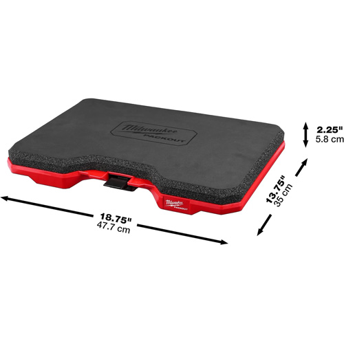 Tapis repose-genoux Packout, 18,7" lo x 13,7" la, 2,2" &eacute;pais Solutions industrielles ALPHA