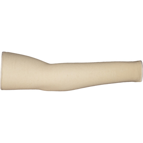 Manchette de protection pour des t&acirc;ches &agrave; faible risque PKCW KnitActiv –  emballage pour machines distributrices, 18", Coton, Beige Solutions industrielles ALPHA