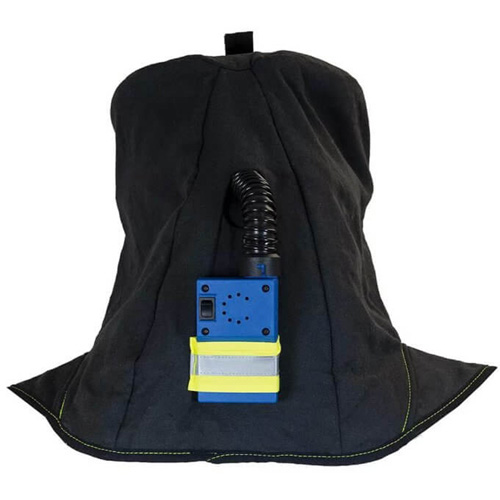 Cagoule de protection contre l'arc &eacute;lectrique TCG, Noir, 40 cal/cm², ANSI Z87.1/ASTM F1506/ASTM F1959/ASTM F2178/R&eacute;pond ou surpasse la norme CSA Z462/NFPA 70E, 4 Arc &eacute;lectrique EPI cat&eacute;gorie niveau Solutions industrielles ALPHA