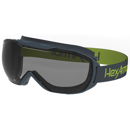 MX500 Safety Goggles, Grey Lens, Anti-Fog/Anti-Scratch, Indirect Vent Solutions industrielles ALPHA