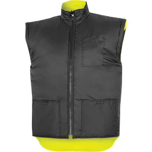 5057 Pioneer&reg; Yukon 7-in-1 Waterproof Winter Safety Parka, Polyester, Black/High Visibility Lime-Yellow, X-Small Solutions industrielles ALPHA