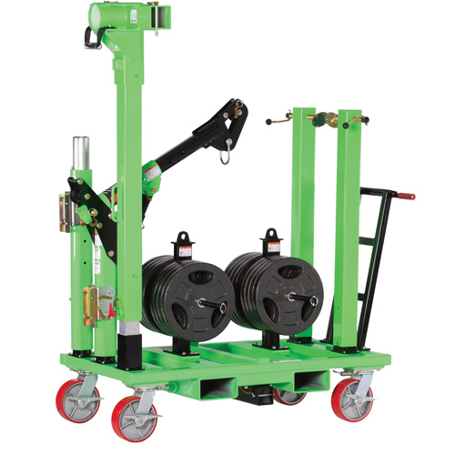 DBI-SALA&reg; Confined Space Counterweighted Cart Base Solutions industrielles ALPHA