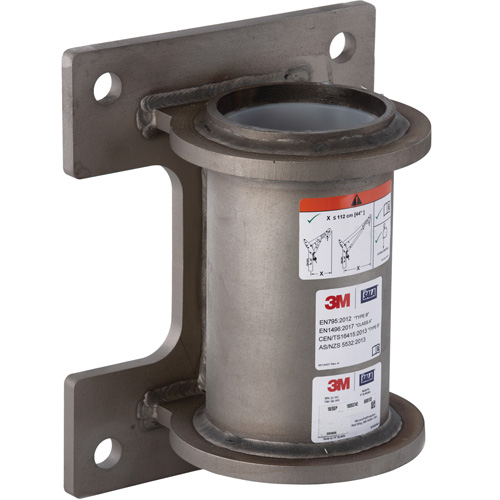 DBI-SALA&reg; Confined Space Wall Mount Base, Stainless Steel Solutions industrielles ALPHA