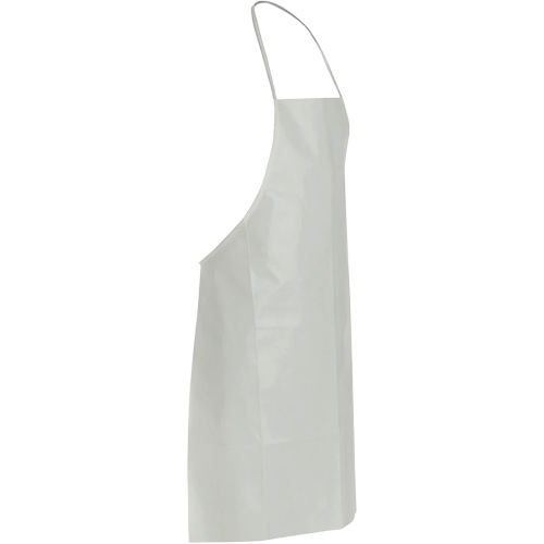 Tablier &agrave; bavette, ProShield 50, Blanc, 28" la x 36" lo Solutions industrielles ALPHA
