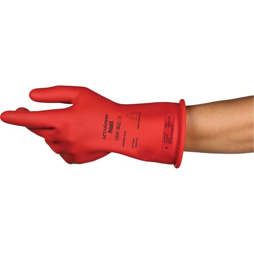 Gants &eacute;lectriques isol&eacute;s ultra l&eacute;gers ActivArmr RIG R011RUL, ASTM classe 0, Taille 7, 11" lo Solutions industrielles ALPHA