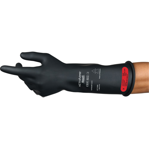 Gants &eacute;lectriques isol&eacute;s ultra l&eacute;gers ActivArmr RIG R014BUL, ASTM classe 0, Taille 11, 14" lo Solutions industrielles ALPHA
