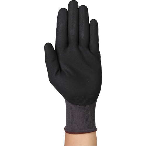 Gants Hyflex 11-844, Taille 5/2T-petit, Calibre 15, Rev&ecirc;tement Mousse de nitrile, Enveloppe en Nylon/Spandex, ASTM ANSI niveau A1/EN 388 niveau 1/EN 388 niveau A Solutions industrielles ALPHA