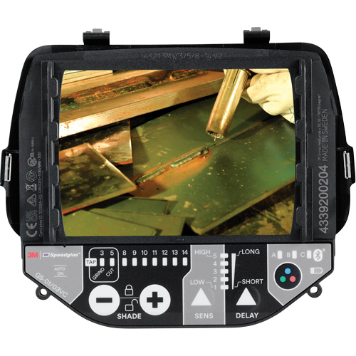 Filtre auto-assombrissant &agrave; teinte variable Speedglas G5, 2-4/5" la x 4-1/4" h Champ de vision, Pour utilisation avec Casques G5-01 et G5-03 Solutions industrielles ALPHA