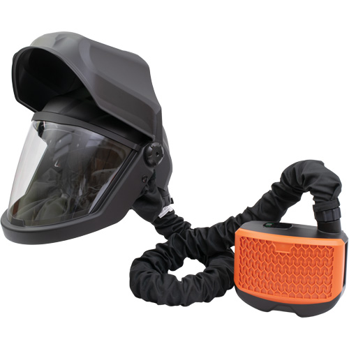 PEAKAIR DEFENDER Visor with Flip-Front & X90VX Blower Kit, Facepiece Respirator/Welding Helmet, Lithium-Ion Battery Solutions industrielles ALPHA