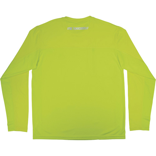 Chill-Its 6689 Cooling Long Sleeve Sun Shirt with UV Protection, High-Visibility Lime-Yellow, Small Solutions industrielles ALPHA