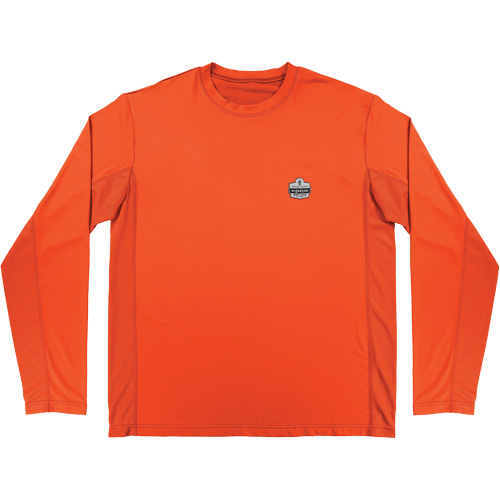 Chemise de refroidissement &agrave; manches longues avec protection solaire et UV Chill-Its 6689, Orange, Petit Solutions industrielles ALPHA