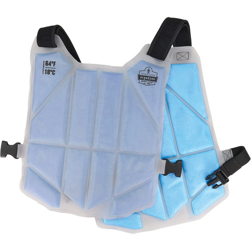 Veste de refroidissement de changement de phase Chill-Its6210, Taille unique, Bleu Solutions industrielles ALPHA