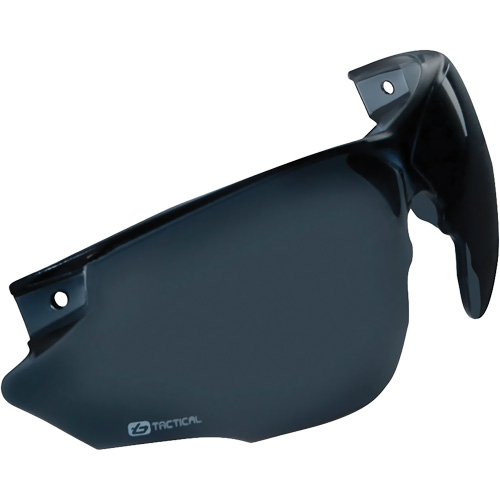 Spare Lense for Combat Safety Glasses, Anti-Fog/Anti-Scratch, Smoke, Combat Solutions industrielles ALPHA