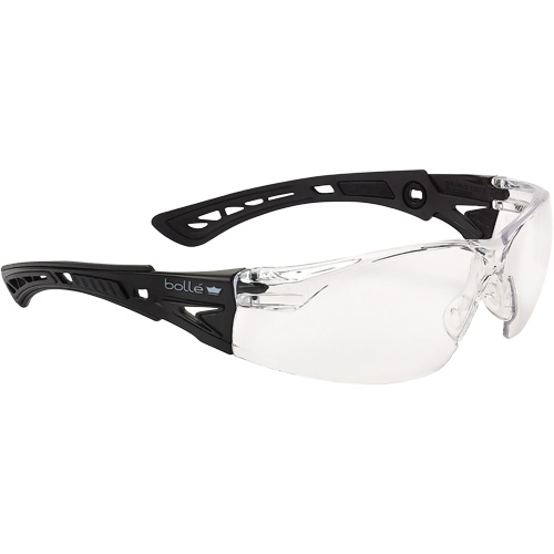 Lunettes de s&eacute;curit&eacute; Rush + Petit BSSI, Lentille Transparent, Antibu&eacute;e/Anti-&eacute;gratignures, ANSI Z87+ Solutions industrielles ALPHA