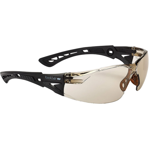 Rush+ Small BSSI Safety Glasses, Brown/Copper Lens, Anti-Fog/Anti-Scratch, ANSI Z87+ Solutions industrielles ALPHA