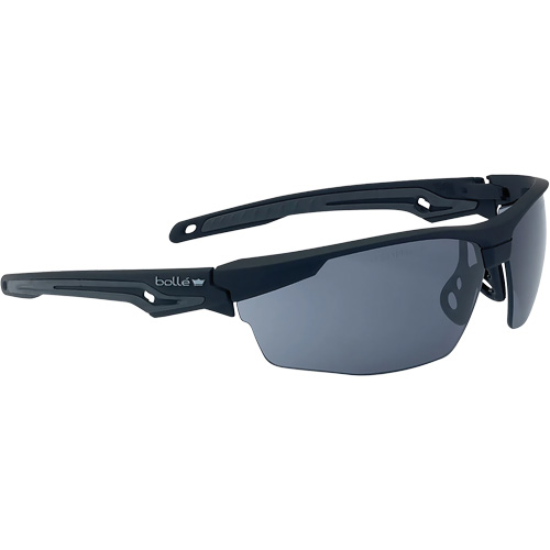 Tryon BSSI Ballistic Safety Glasses, Smoke/Grey Lens, Anti-Fog/Anti-Scratch, ANSI Z87+ Solutions industrielles ALPHA