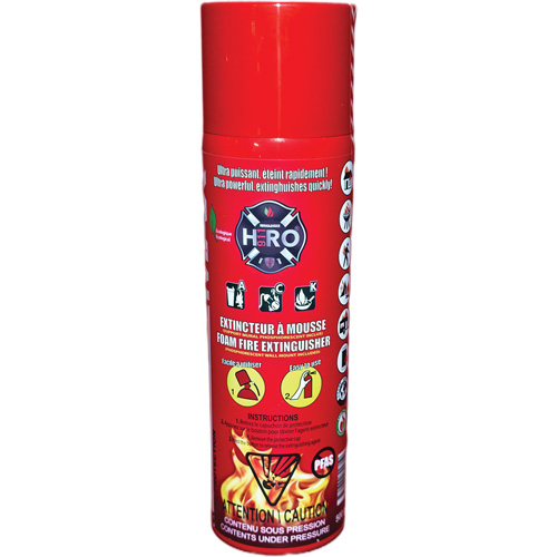 Extincteur Hero 911 sans PFAS, ACK, Capacit&eacute; 500 ml Solutions industrielles ALPHA