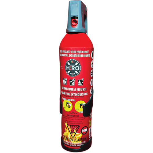 Extincteur Hero 911 sans PFAS, ACK, Capacit&eacute; 750 ml Solutions industrielles ALPHA