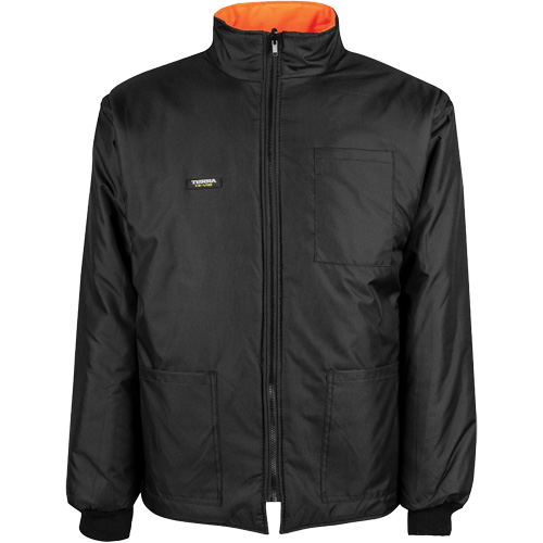 Manteau haute visibilit&eacute; 7-en-1, Polyester, Orange haute visibilit&eacute;, Grand Solutions industrielles ALPHA