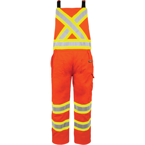 High-Visibility Unlined Overalls, 4X-Large, High Visibility Orange Solutions industrielles ALPHA