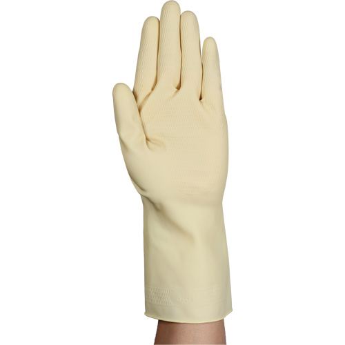 AlphaTec&reg; 87-137 Lightweight Natural Gloves, Size 10, 11.8" L, Rubber Latex, 16-mil Solutions industrielles ALPHA
