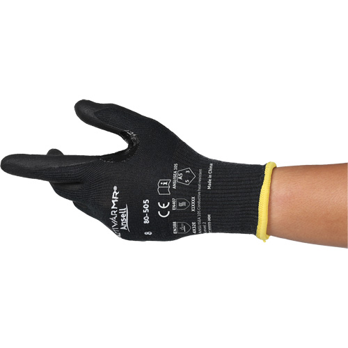 Gants r&eacute;sistants &agrave; la chaleur conductrice et &agrave; la coupe ActivArmr 80-505, Taille 11, Calibre 13, Rev&ecirc;tement Mousse de nitrile, Enveloppe en Kevlar/Intercept, ASTM ANSI niveau A5/EN 388 niveau E Solutions industrielles ALPHA