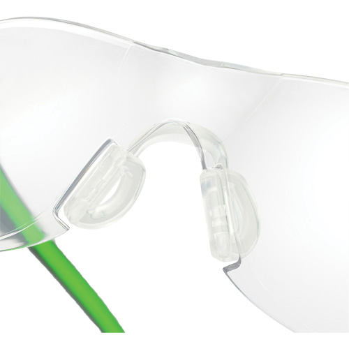 Lunettes de s&eacute;curit&eacute; gris/vert Adapt Lite, Lentille Transparent, Antibu&eacute;e/Anti-&eacute;gratignures, ANSI Z87+/R&eacute;pond ou surpasse la norme CSA Z94.3 Solutions industrielles ALPHA
