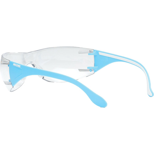 Adapt Lite Blue/White Safety Glasses, Clear Lens, Anti-Fog/Anti-Scratch, ANSI Z87+/Meets/Exceeds CSA Z94.3 Solutions industrielles ALPHA