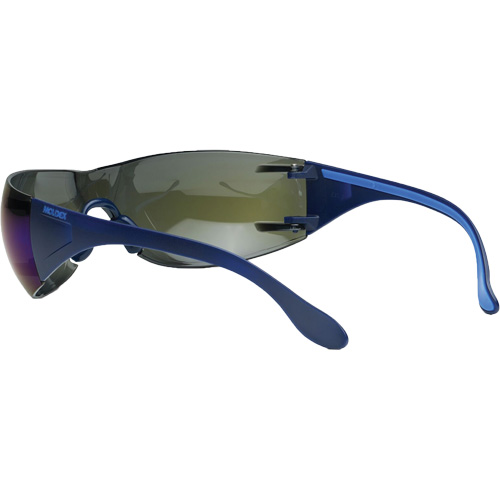 Lunettes de s&eacute;curit&eacute; Adapt Lite, Lentille Miroir bleu, Antibu&eacute;e/Anti-&eacute;gratignures, ANSI Z87+/R&eacute;pond ou surpasse la norme CSA Z94.3 Solutions industrielles ALPHA