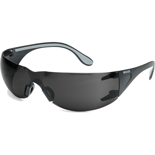 Lunettes de s&eacute;curit&eacute; Adapt Lite, Lentille Fum&eacute;e, Antibu&eacute;e/Anti-&eacute;gratignures, ANSI Z87+/R&eacute;pond ou surpasse la norme CSA Z94.3 Solutions industrielles ALPHA