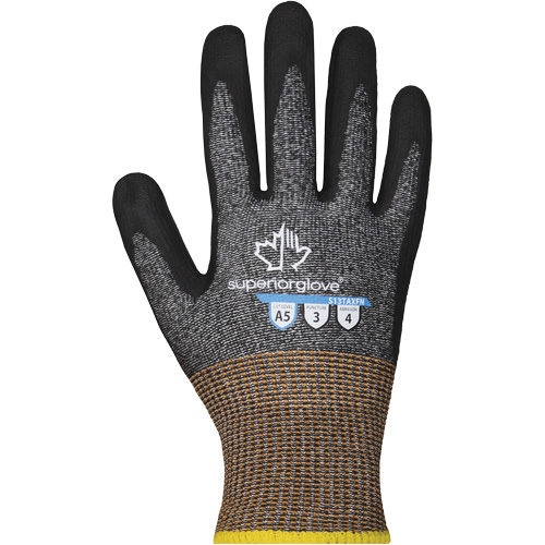 Gants minces r&eacute;sistants &agrave; la coupe PRO S13TAXFN, Taille 11, Calibre 13, Rev&ecirc;tement Mousse de nitrile, Enveloppe en TenActiv, ASTM ANSI niveau A5 Solutions industrielles ALPHA