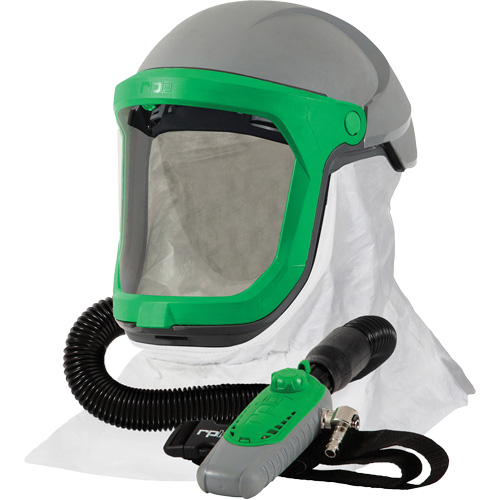 Z-Link Respirator with Tychem 4000 Shoulder Cape & C40, Facepiece Respirator/Welding Helmet Solutions industrielles ALPHA