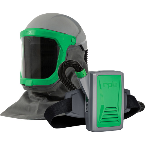 Z-Link Powered Air Respirator with Zytec FR Shoulder Cape, Facepiece Respirator/Welding Helmet Solutions industrielles ALPHA