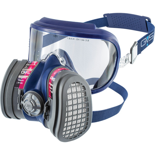 Elipse Integra&reg; Low Profile OV-P100 NIOSH Respirator with Replacement Filters, Elastomer/Thermoplastic, Small/Medium Solutions industrielles ALPHA