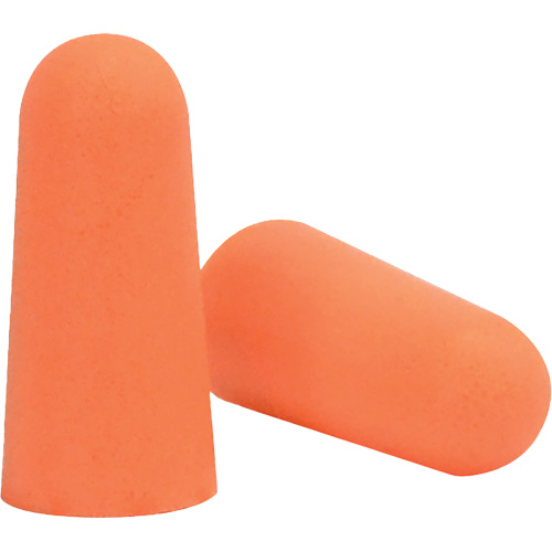 SEALTEC33 Orange Disposable Foam Earplugs, Bulk - Polybag Solutions industrielles ALPHA