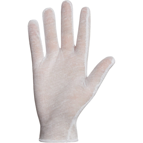 Gants d'inspection Superior ML40, Poly/coton, Poignet &agrave; ourlet, Taille unique Solutions industrielles ALPHA