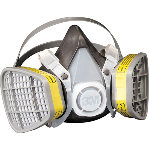 Organic Vapour/Acid Gas Respirator, Elastomer/Thermoplastic, Small Solutions industrielles ALPHA