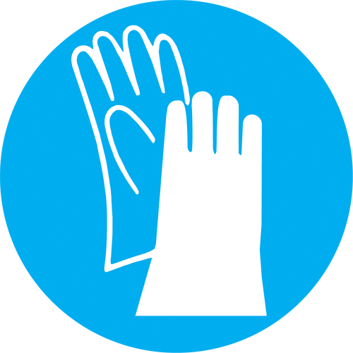 Right to Know Pictogram Labels -Boots, Vinyl, Sheet, 5/8" L x 3/4" W Solutions industrielles ALPHA