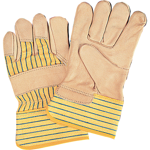 Gants d'ajusteur &agrave; paume s&egrave;che d'usage standard, Dames, Paume en Cuir fleur de vache, Doublure en Coton Solutions industrielles ALPHA